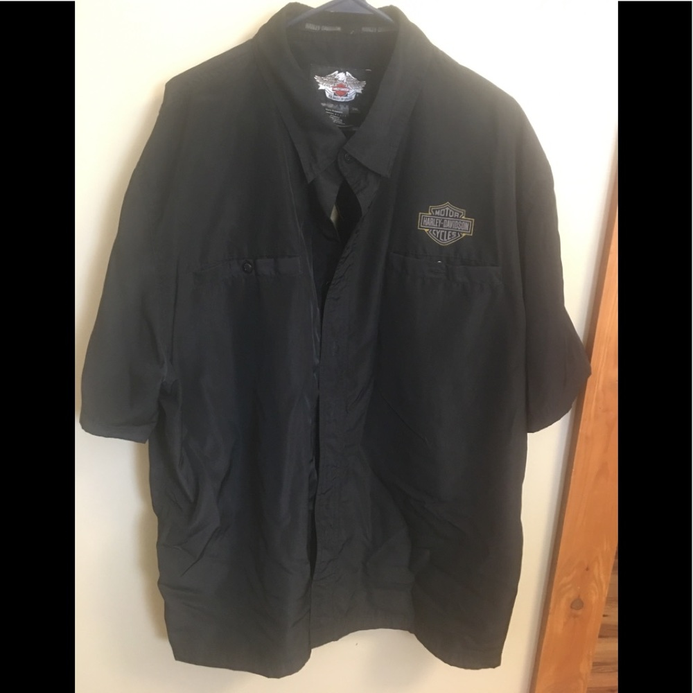 Harley-Davidson Button-down Short Sleeve Shirt